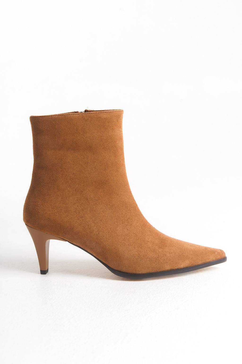 Taba Suet Sivri Burun Ince Topuklu Kad?n Bot 
TAKAW26BO00049 - Trendyolmilla фото 5