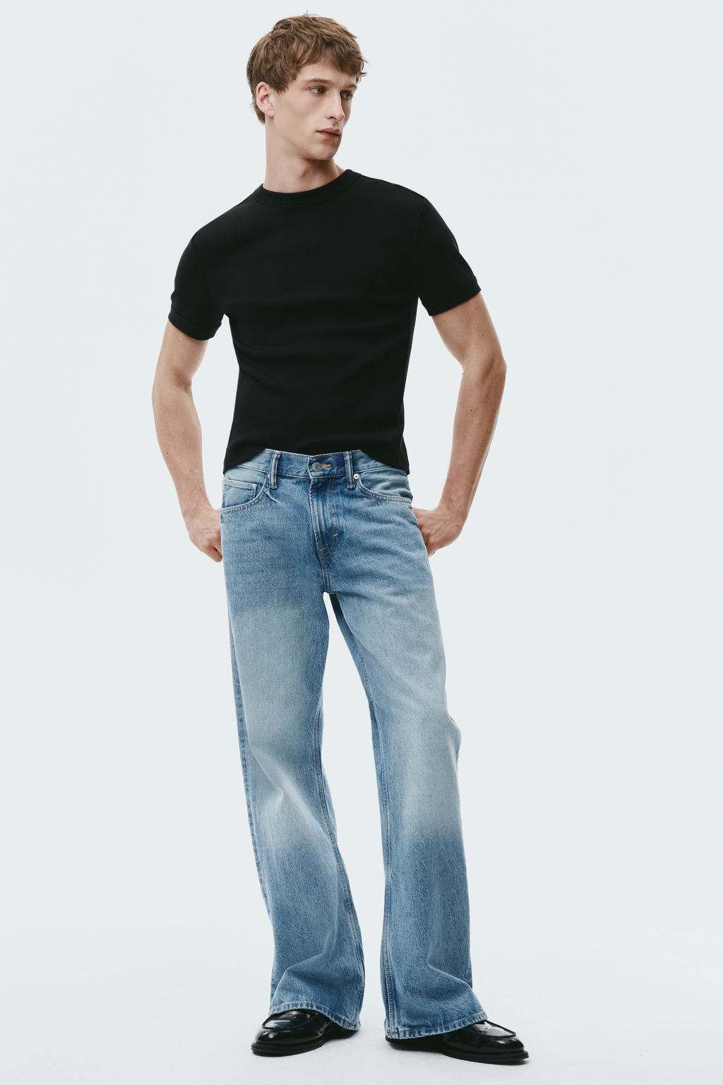 Relaxed Bootcut Jeans - H&m фото 11