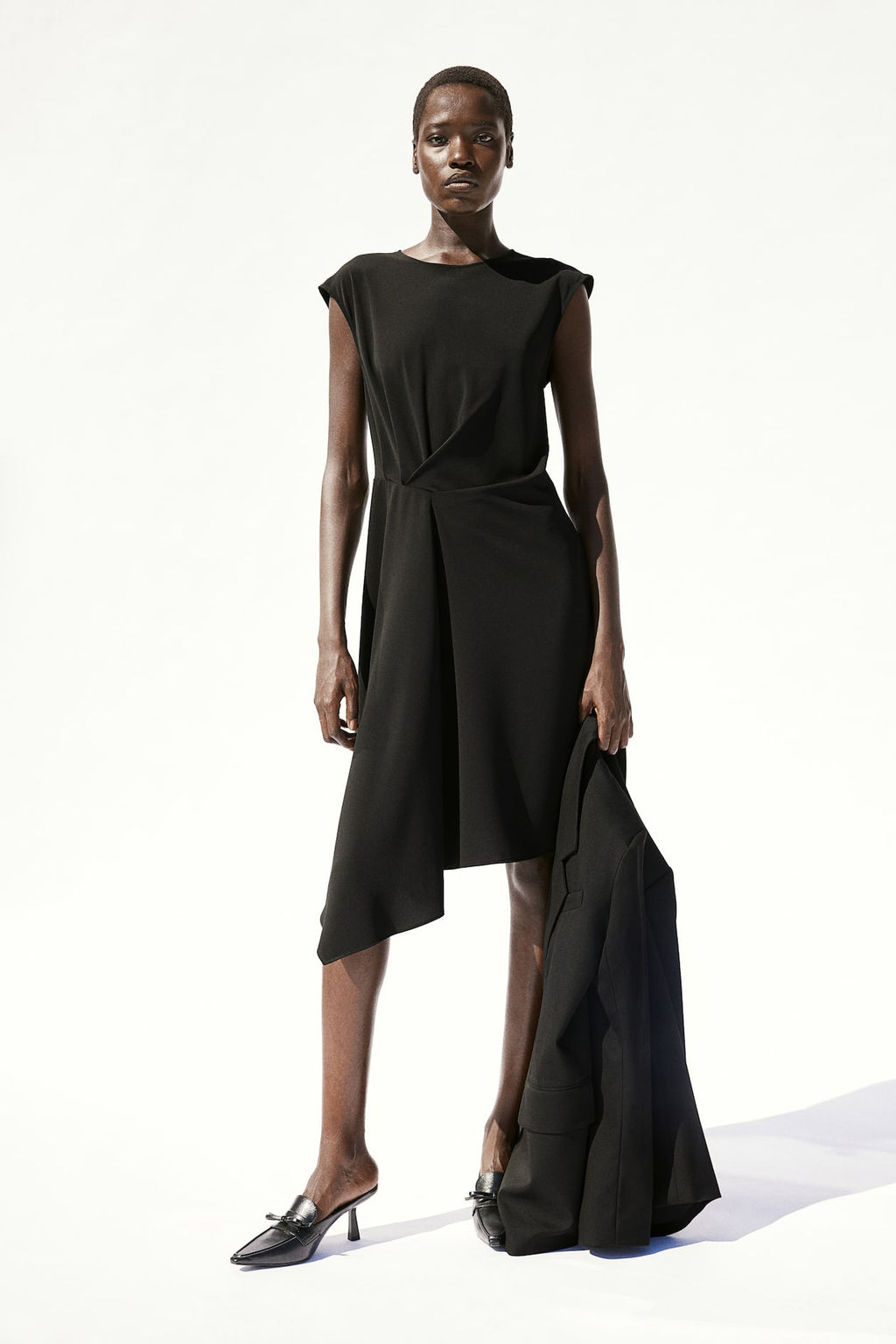 Vestido drapeado - H&m фото 2