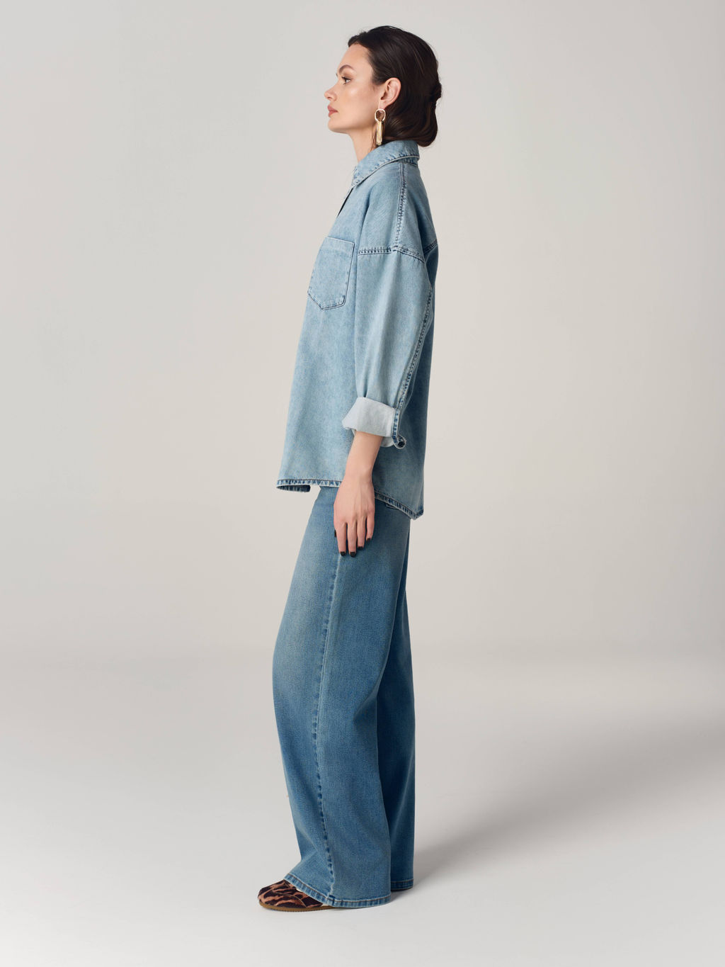 CONTE CON-925 Ветровка джинсовая женская light blue
