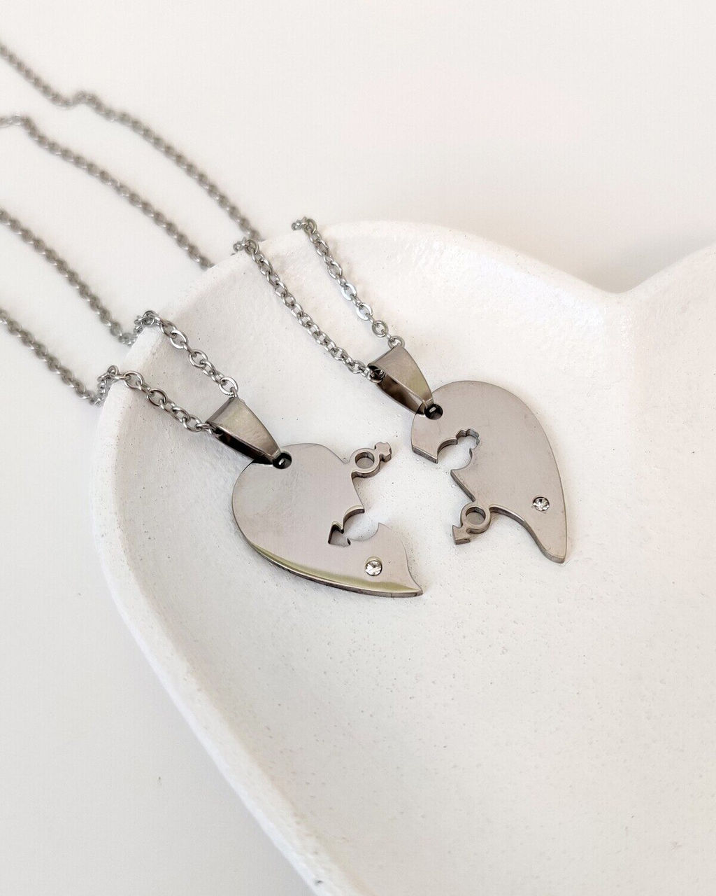 Подвеска парная Сердце