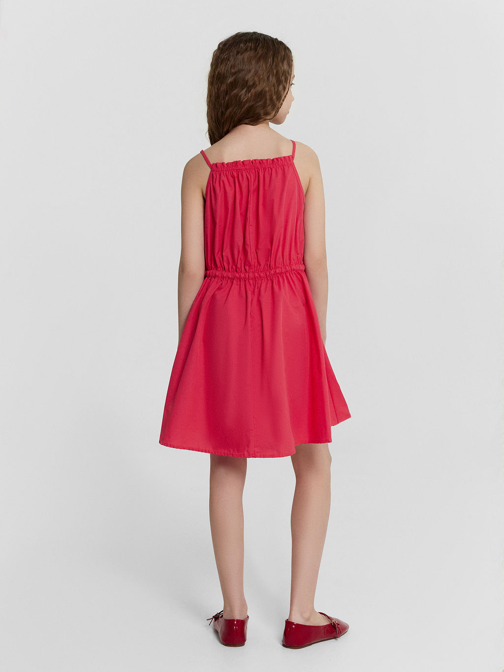 Сарафан для девочек красный - Mark formelle фото 3