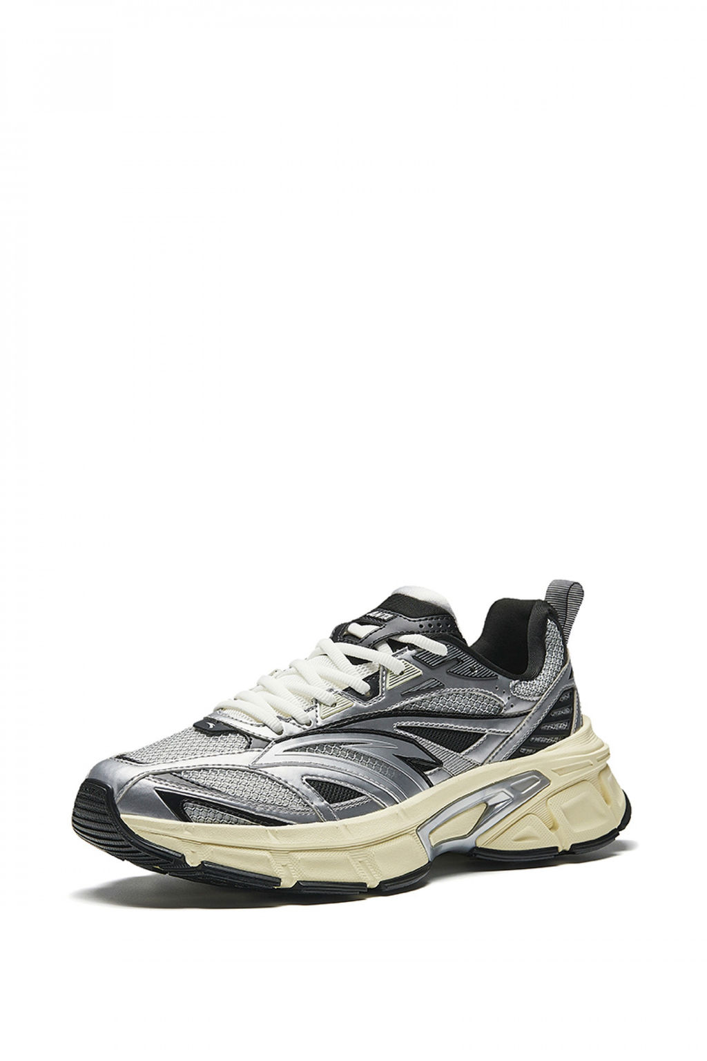 Кроссовки LifeStyle Серебристый/черный/яичный белок HERON - Anta фото 2