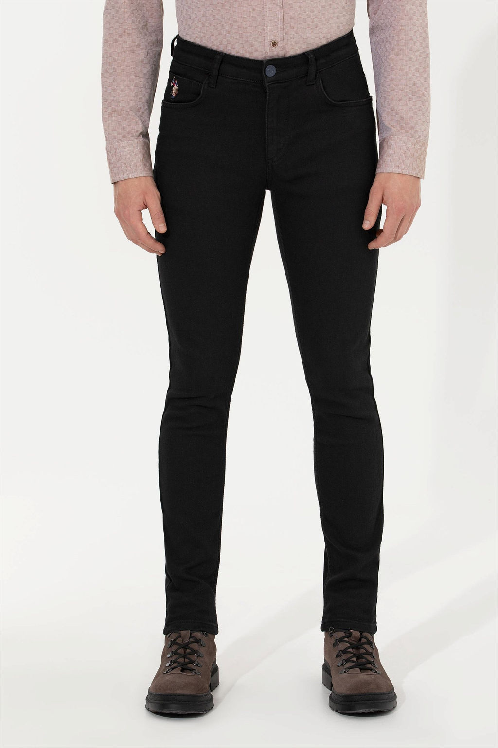 U. S. Polo Assn / Мужские черные джинсовые брюки - U.s. polo assn фото 9