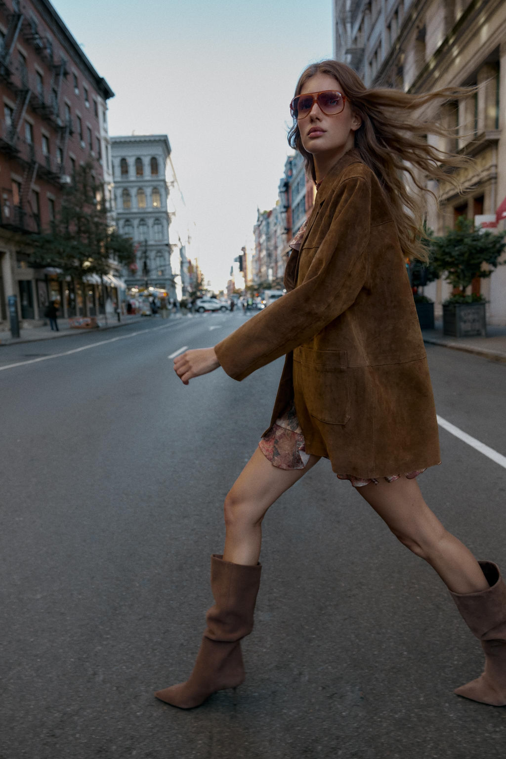 100% LEATHER LONG JACKET - Zara фото 13