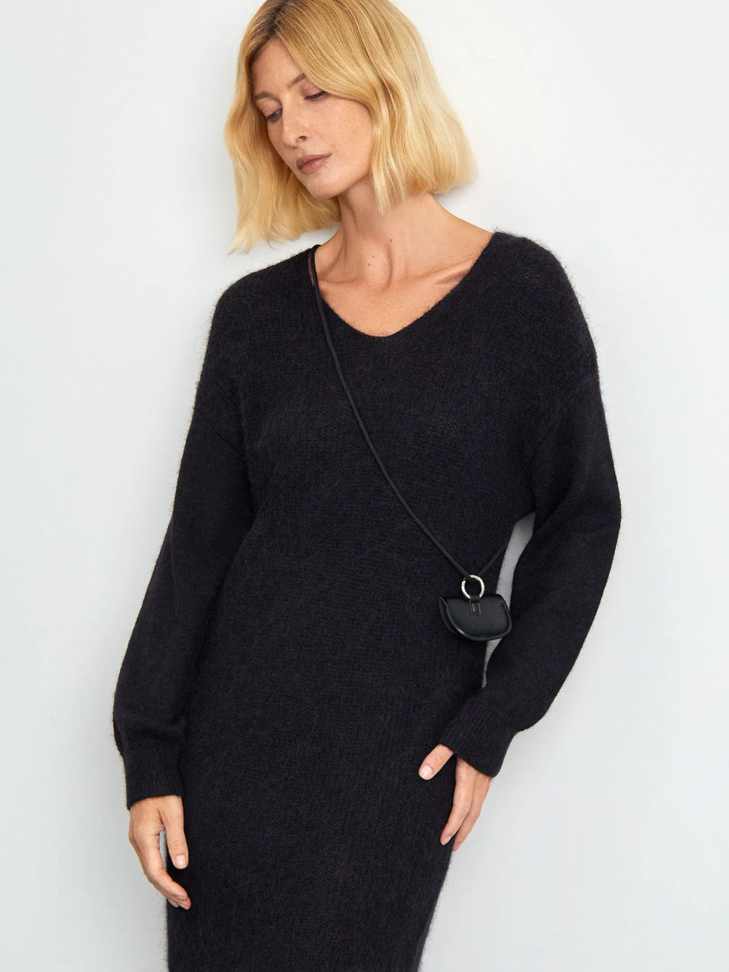 Платье из шерсти альпаки - Emka фото 2