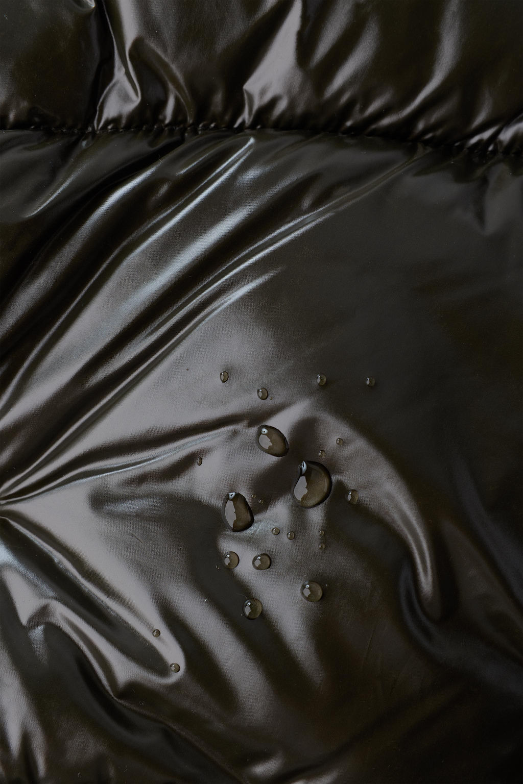 WATER-REPELLENT QUILTED COAT WITH HOODIE - Zara фото 9