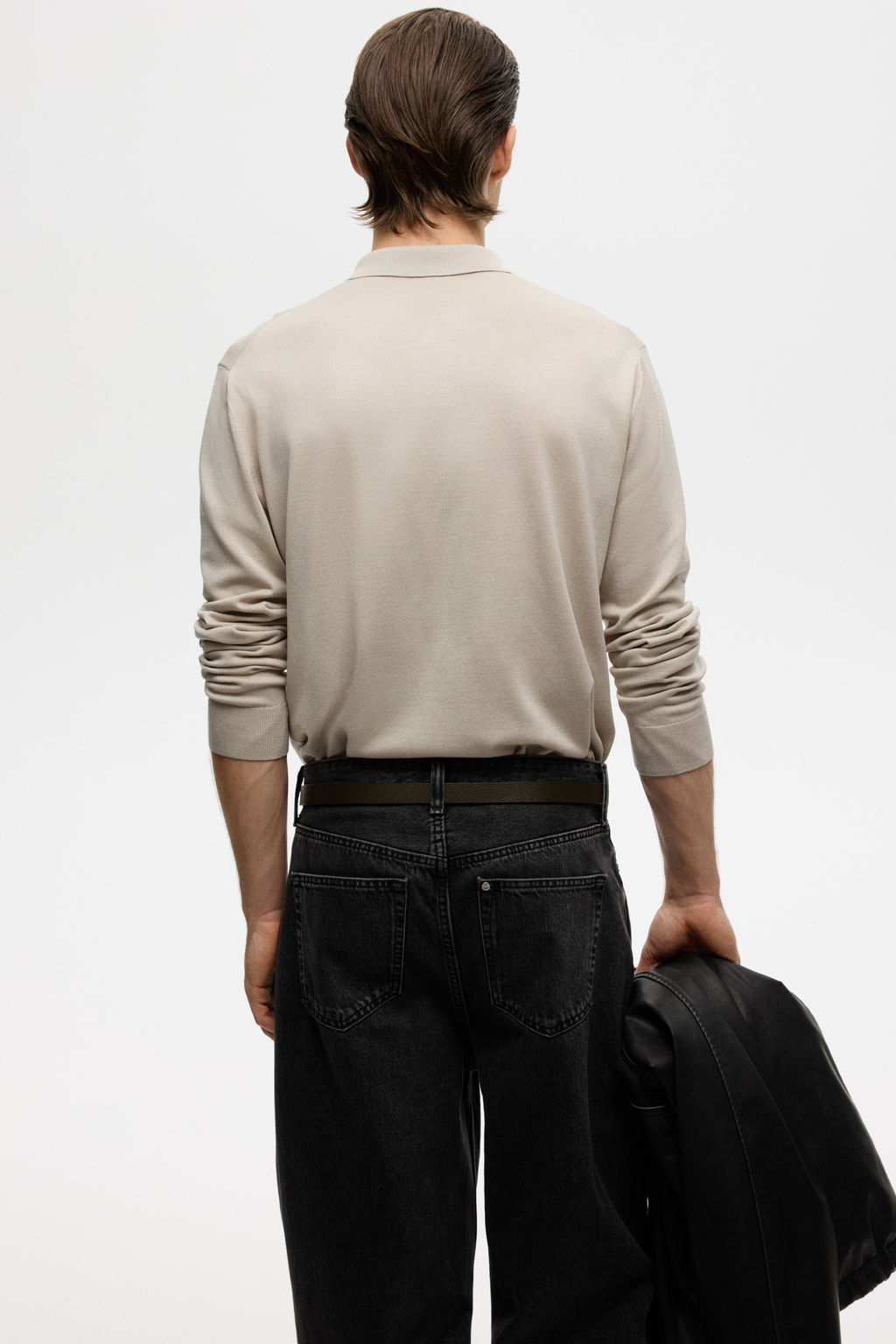 Polo en punto fino Regular Fit - H&m фото 4