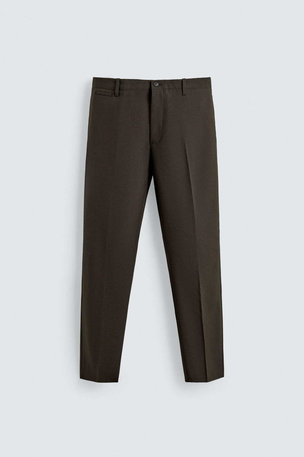 100% WOOL ORIGINS CHINO TROUSERS - Zara фото 17