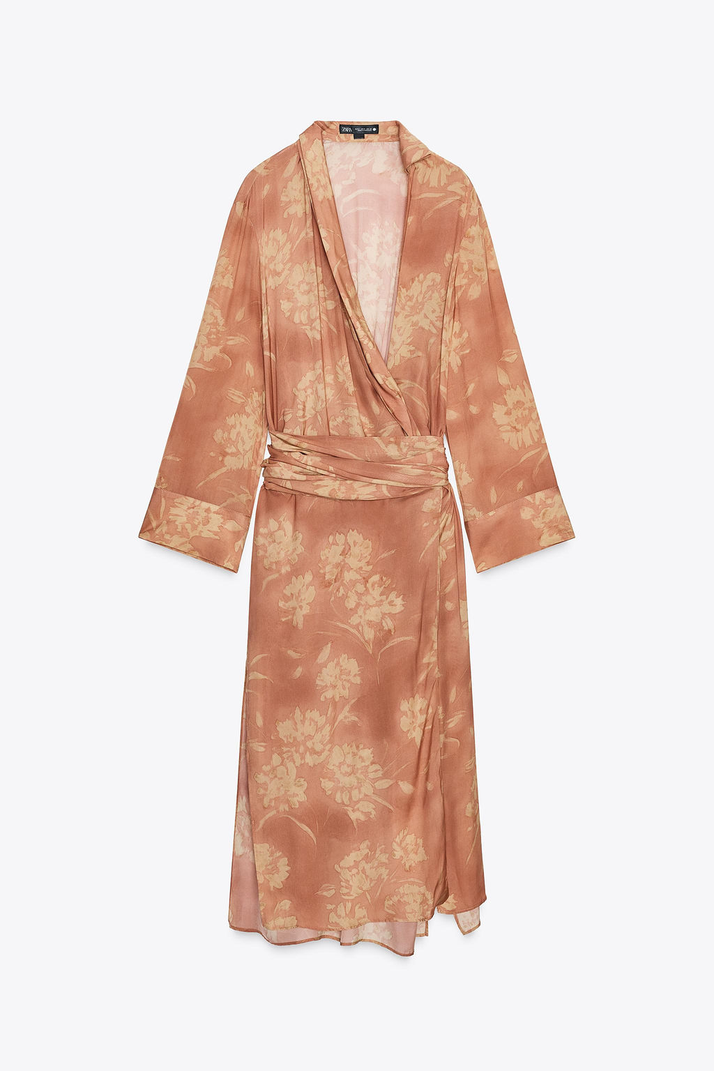 ZW COLLECTION FLORAL PRINT DRESS - Zara фото 8