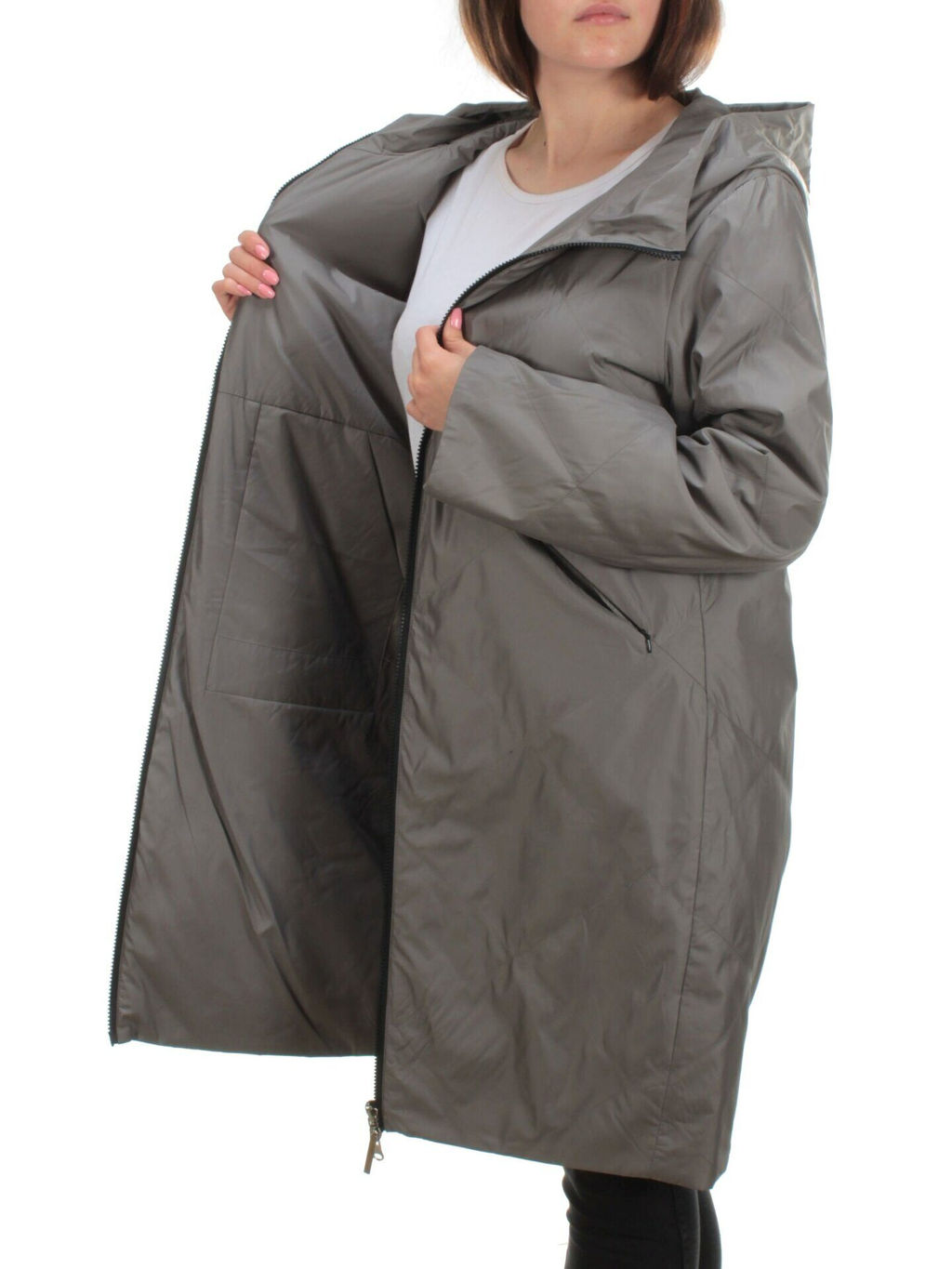 22098 SWAMP Куртка демисезонная двухсторонняя женская (80 гр. синтепон) - Fashion фото 7