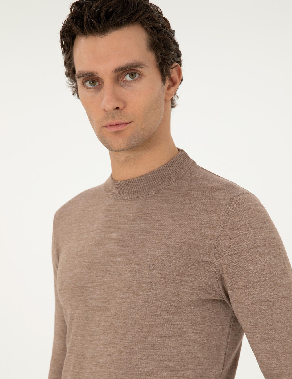 Базовый свитер узкого кроя из норки - Cacharel фото 2