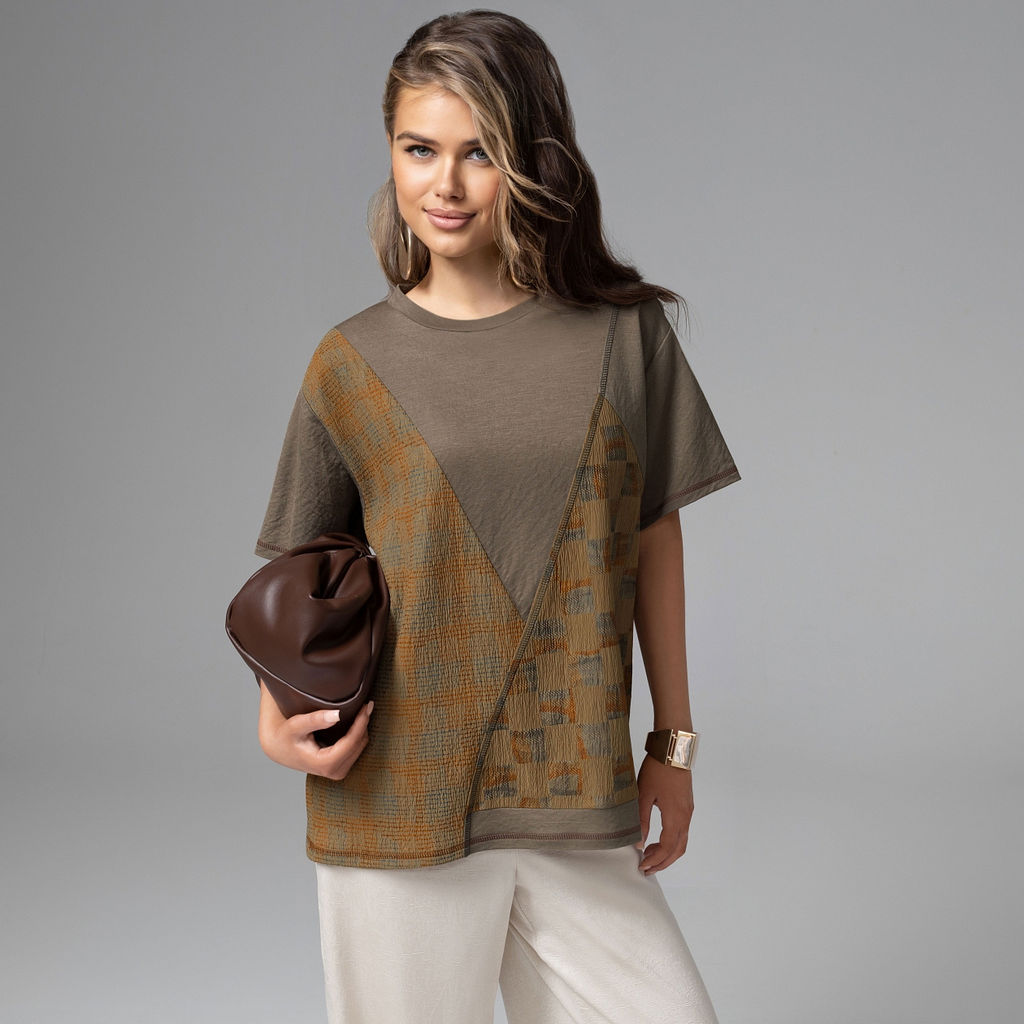 Футболка свободной посадки, Грань опасности (фэшн) - Charutti фото 9