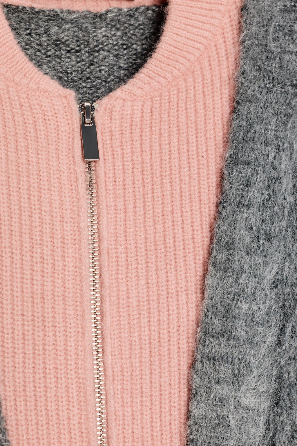 CHECKED KNIT CARDIGAN - Zara фото 7