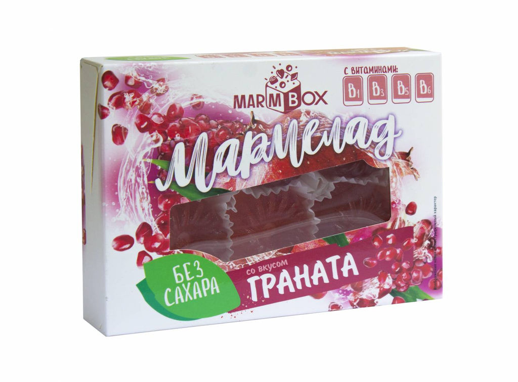 Мармелад желейный формовой на фруктозе Marmbox, 200 гр. - Мармеладная сказка фото 4