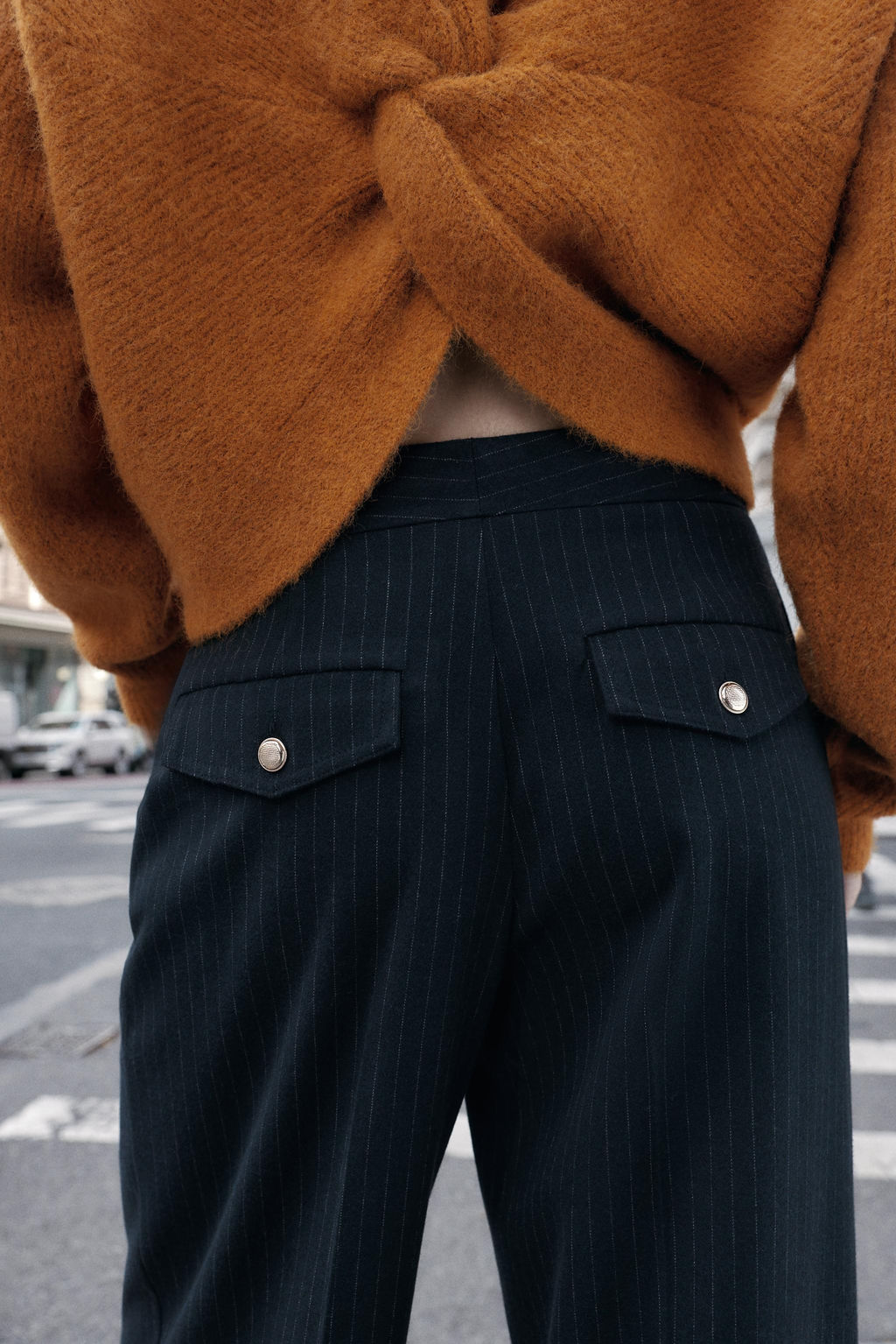 HIGH-WAIST WIDE-LEG TROUSERS - Zara фото 15