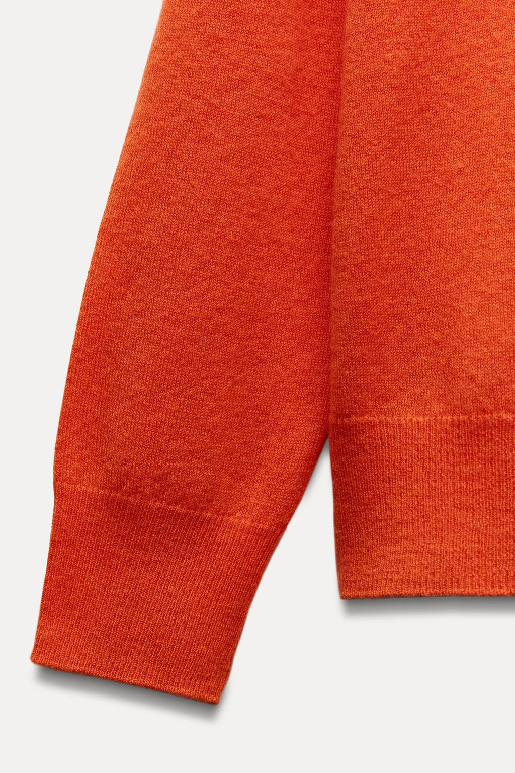 EXTRA SOFT 100% WOOL SWEATER - Zara фото 10