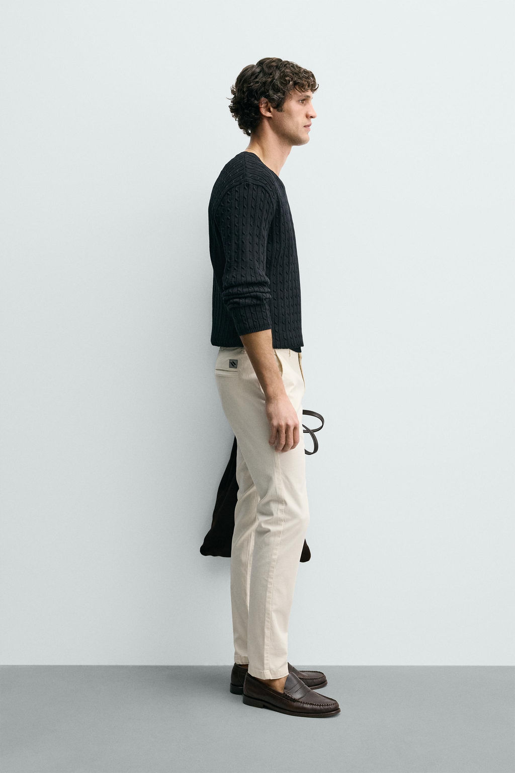 PANTAL?N CHINO SKINNY FIT / Crudo - Zara фото 4