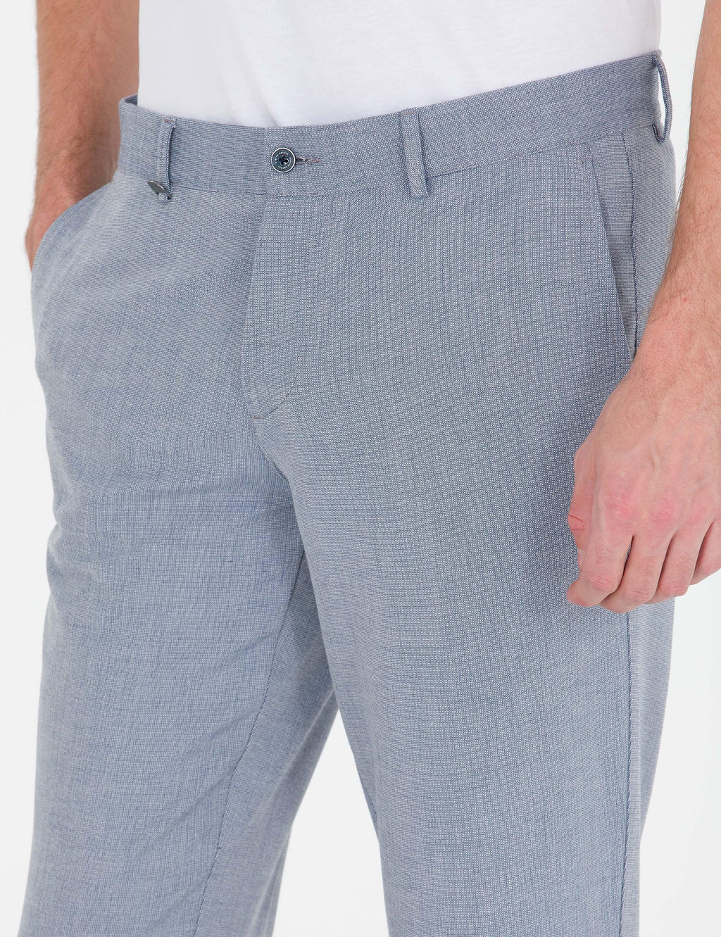 Saks Ex. Slim Fit Kuma_ Pantolon - Pierre cardin фото 6