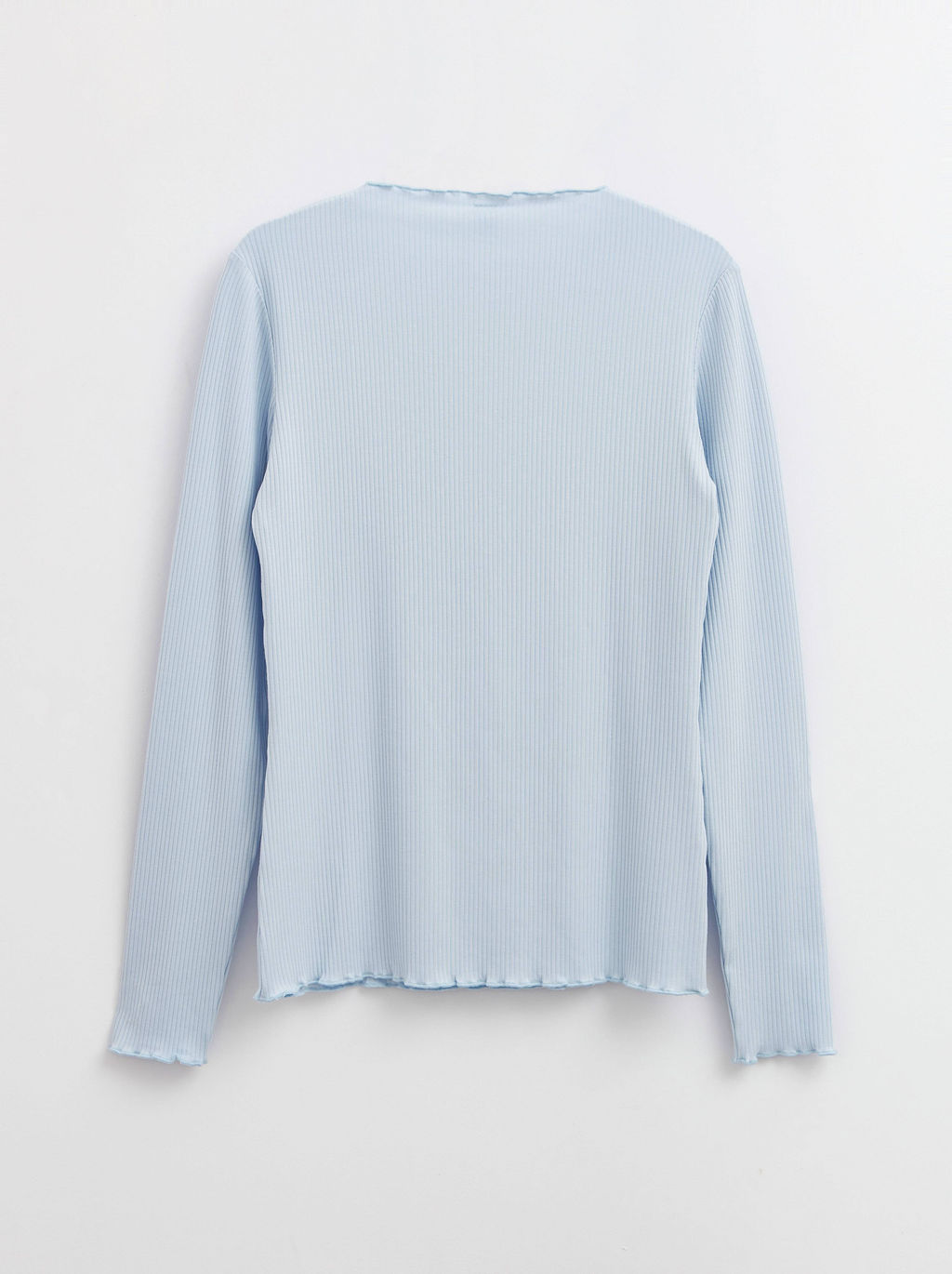 CONTE Джемпер в рубчик из премиальной вискозы LD 1164 light blue - Conte elegant фото 2