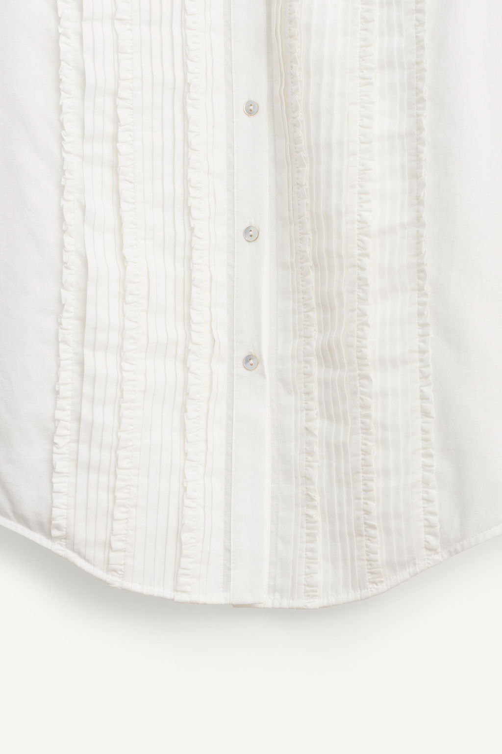 LIMITED EDITION PLEATED SHIRT - Zara фото 9