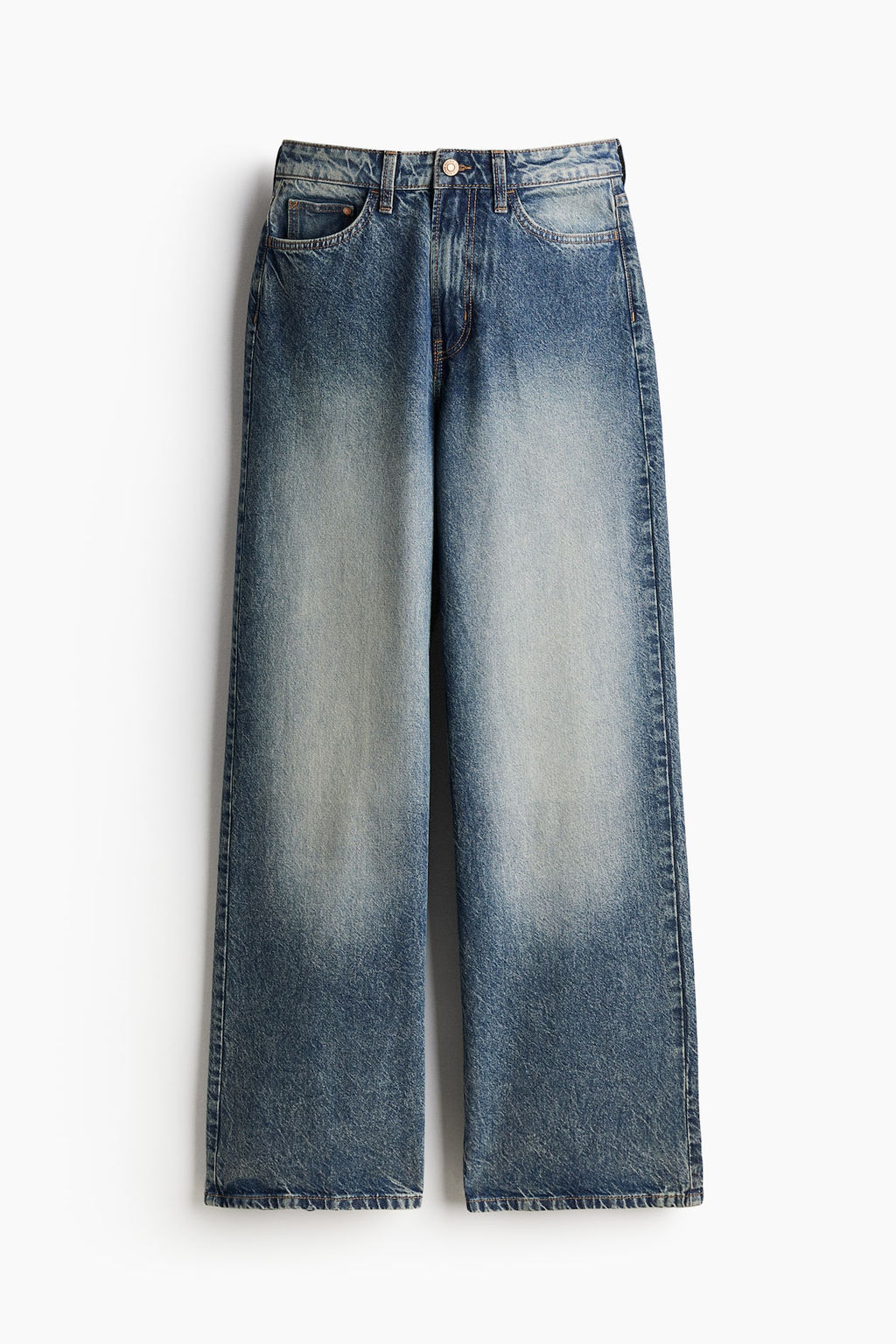 Wide Ultra High Jeans - H&m фото 5