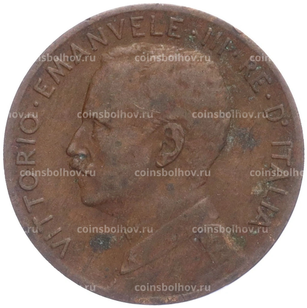 2 чентезимо 1909 года Италия