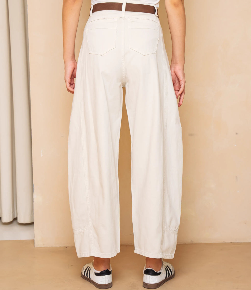 Джинсы #КТ8962, светло-бежевый - Dommod фото 4