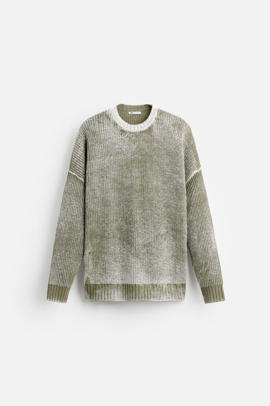 WASHED ZIPPER SWEATER - Zara фото 6
