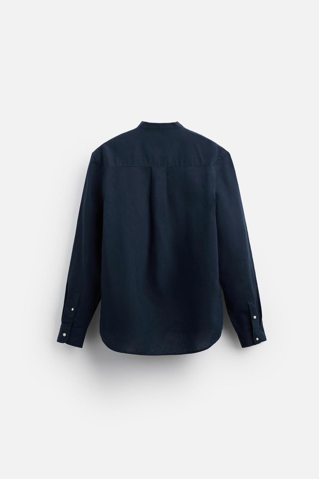 PAMUKLU KETEN GOMLEK - Zara фото 18