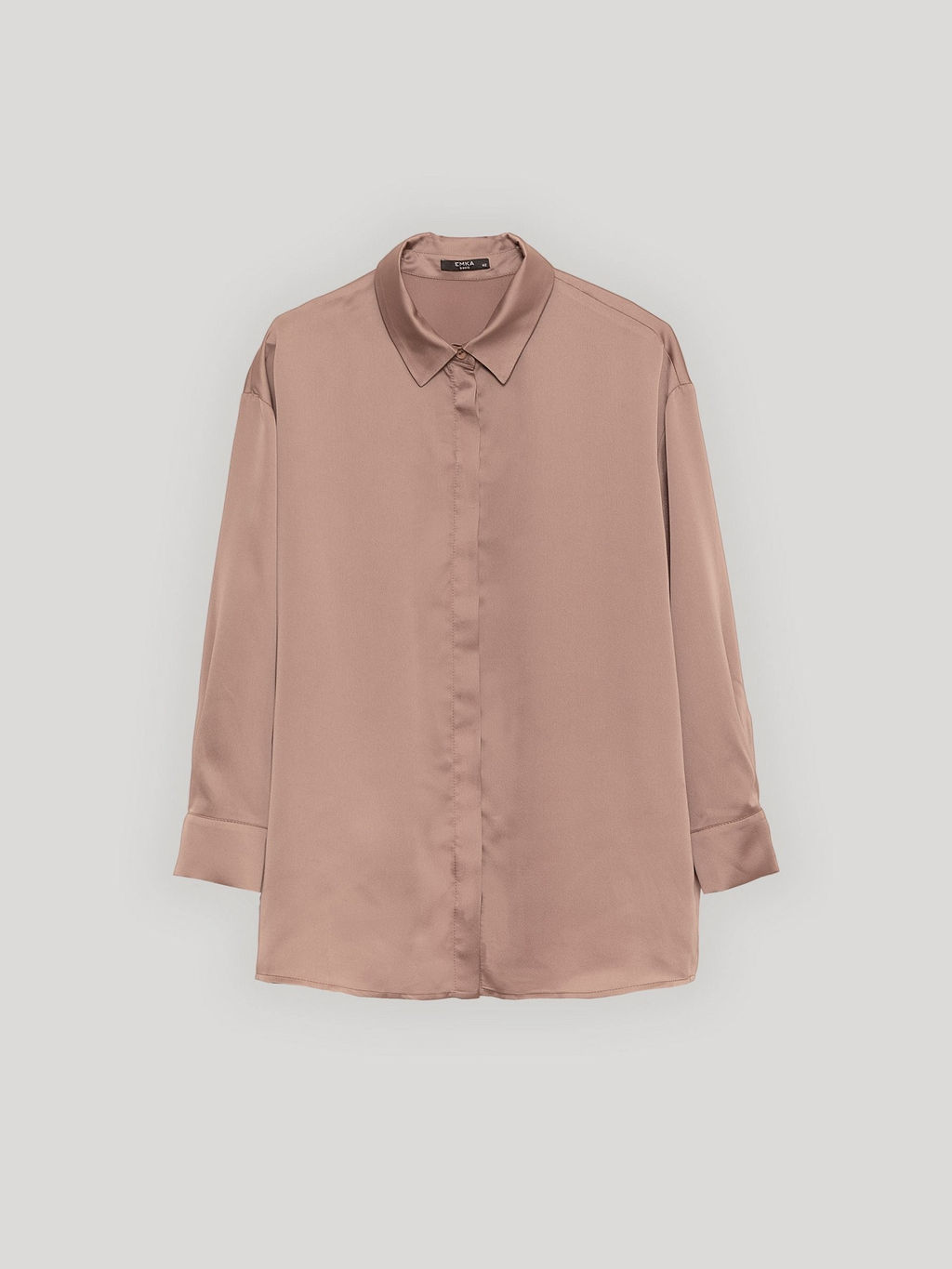 Рубашка однотонная B2480/lovita - Emka фото 5