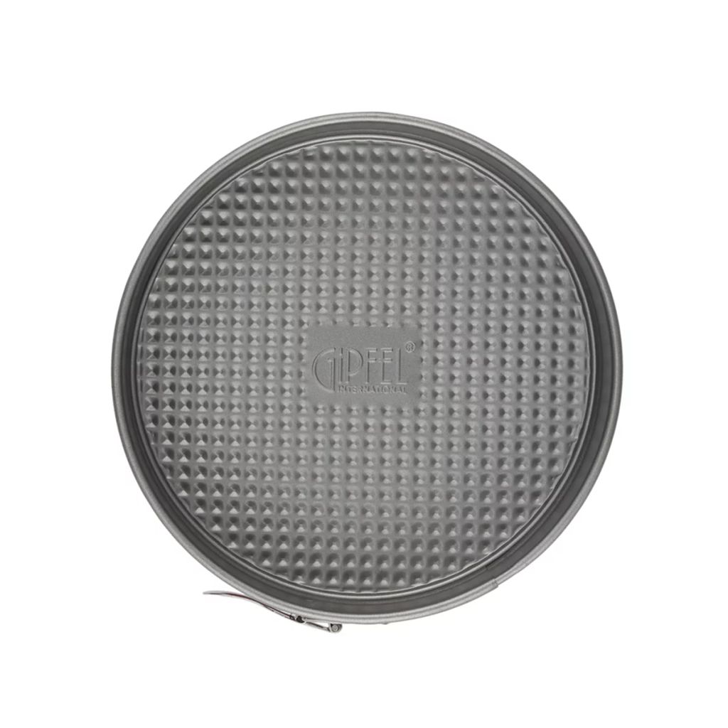 51056 GIPFEL Набор из 2 разъёмных форм для выпечки KAPRI 24x6,5см и 24x6,5см с антипригарным покрытием. Материал: углеродистая сталь. Цвет: красный/серый.  фото 7