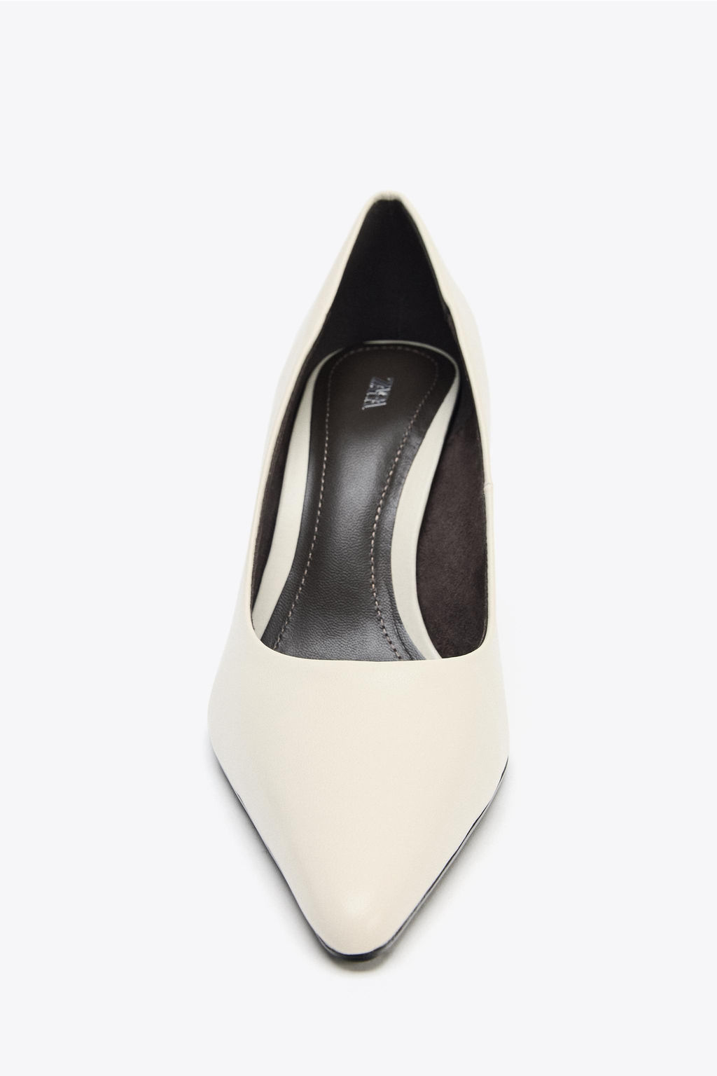 LEATHER HIGH-HEEL SHOES - Zara фото 6