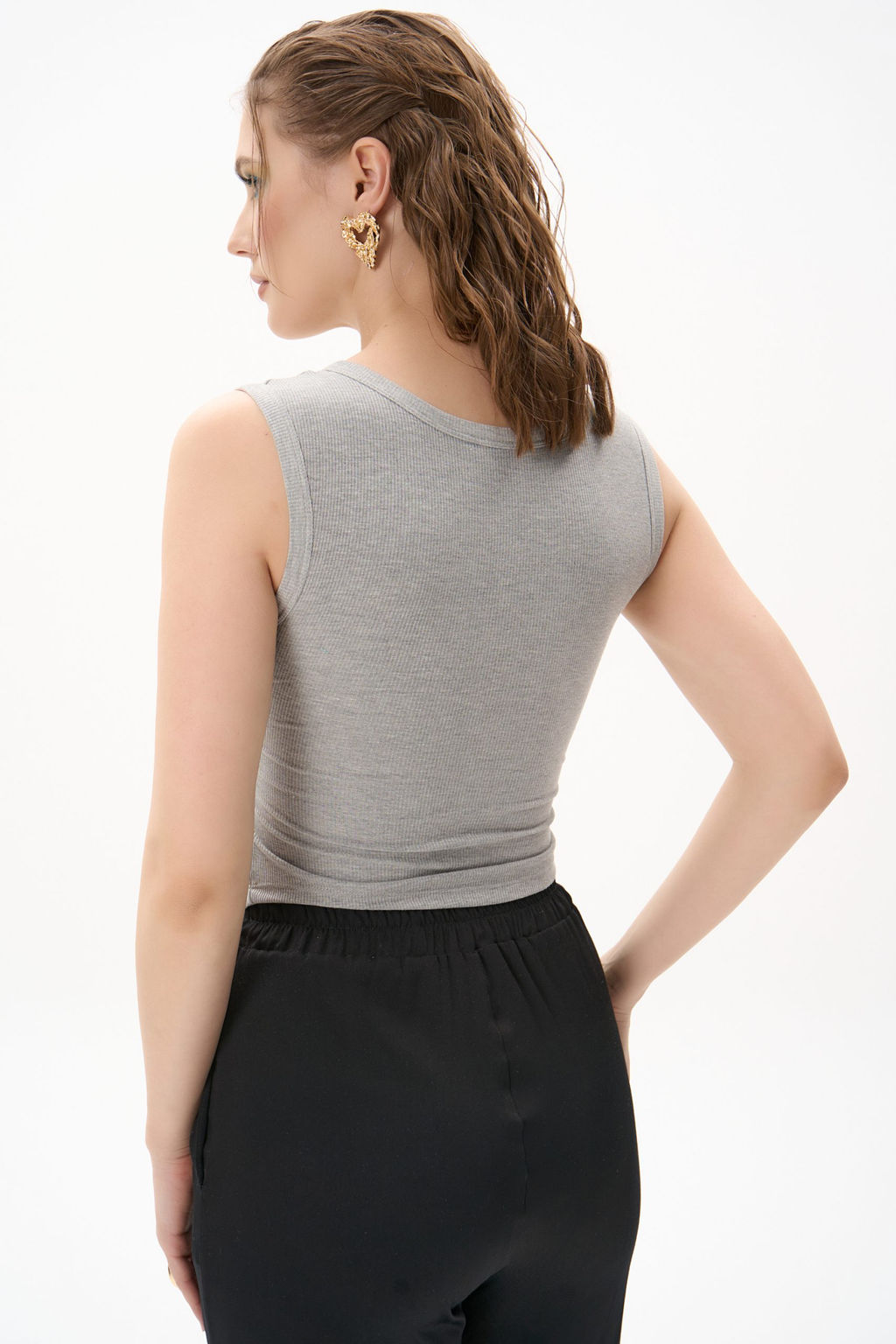 Топ Адри (серый) - Эльза фото 7