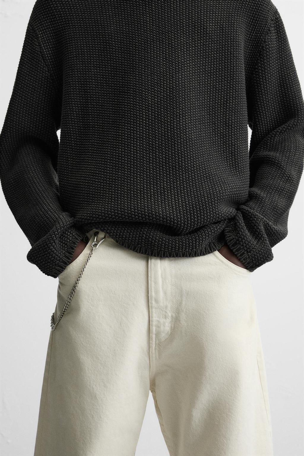 RELAXED FIT SWEATER - Zara фото 14