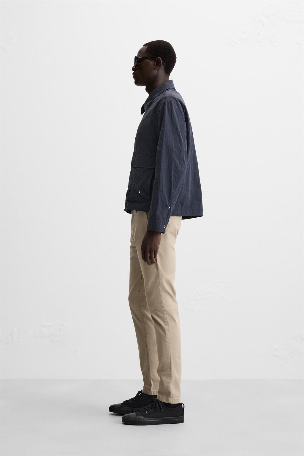 SKINNY FIT CHINO PANTOLON - Zara фото 13