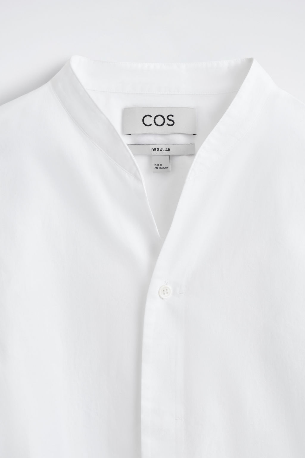 CAMISA DE ALGOD?N CON CUELLO MAO - H&m фото 4