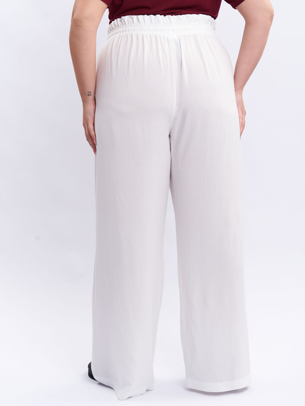 Брюки на завязках BB31404WHT04