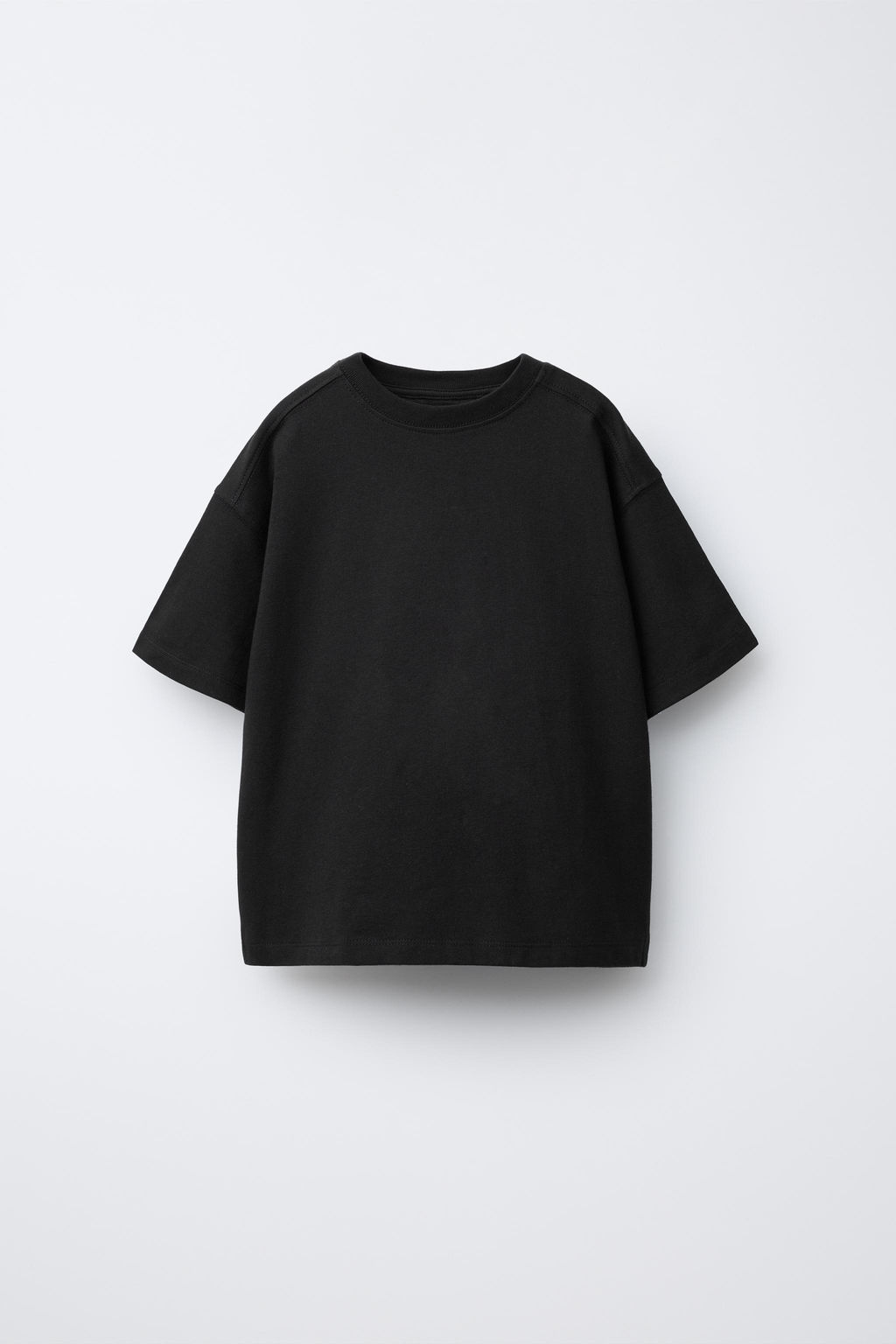 PLAIN MEDIUM WEIGHT T-SHIRT - Zara фото 5