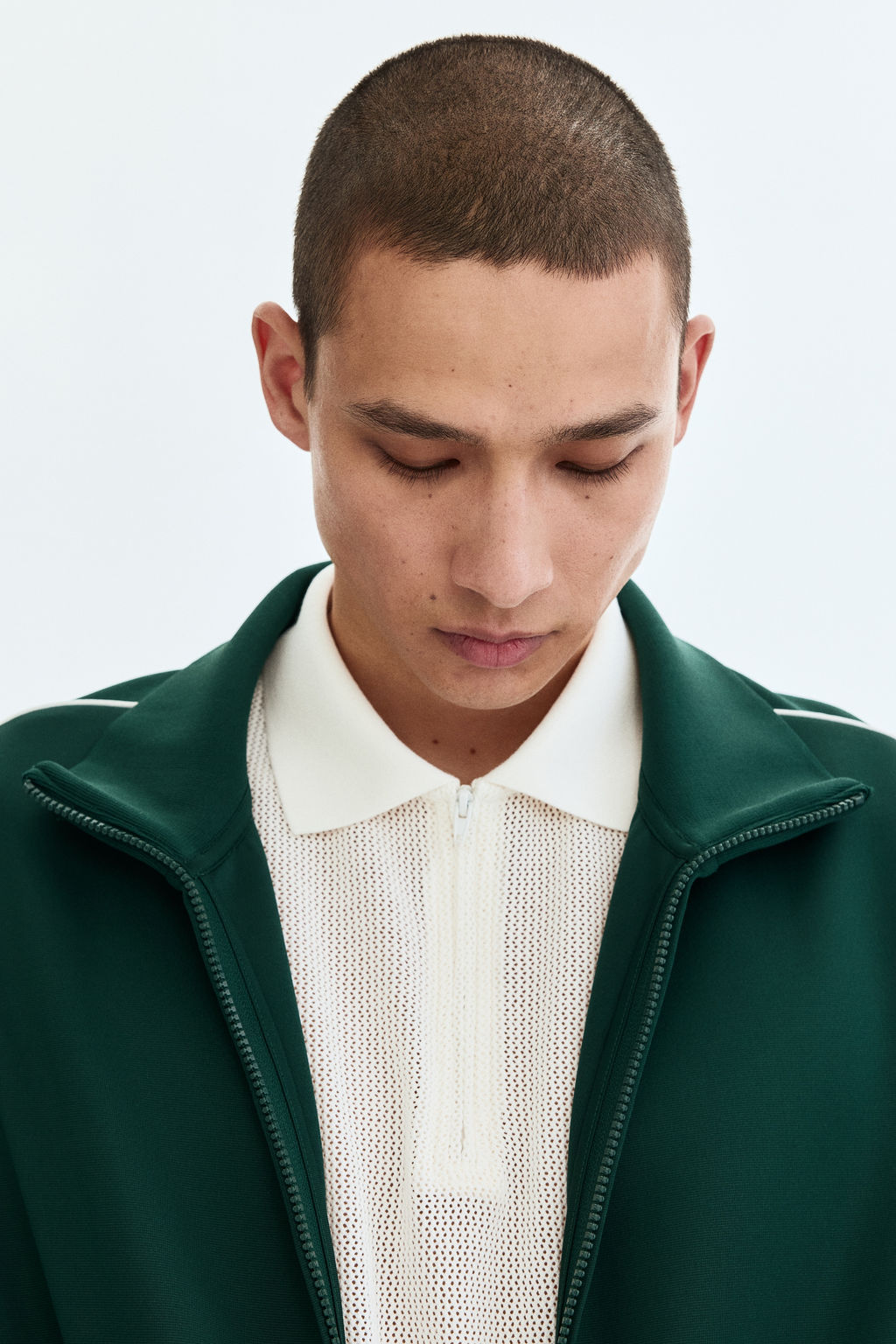 Chaqueta de ch?ndal efecto neopreno Relaxed Fit - H&m фото 6