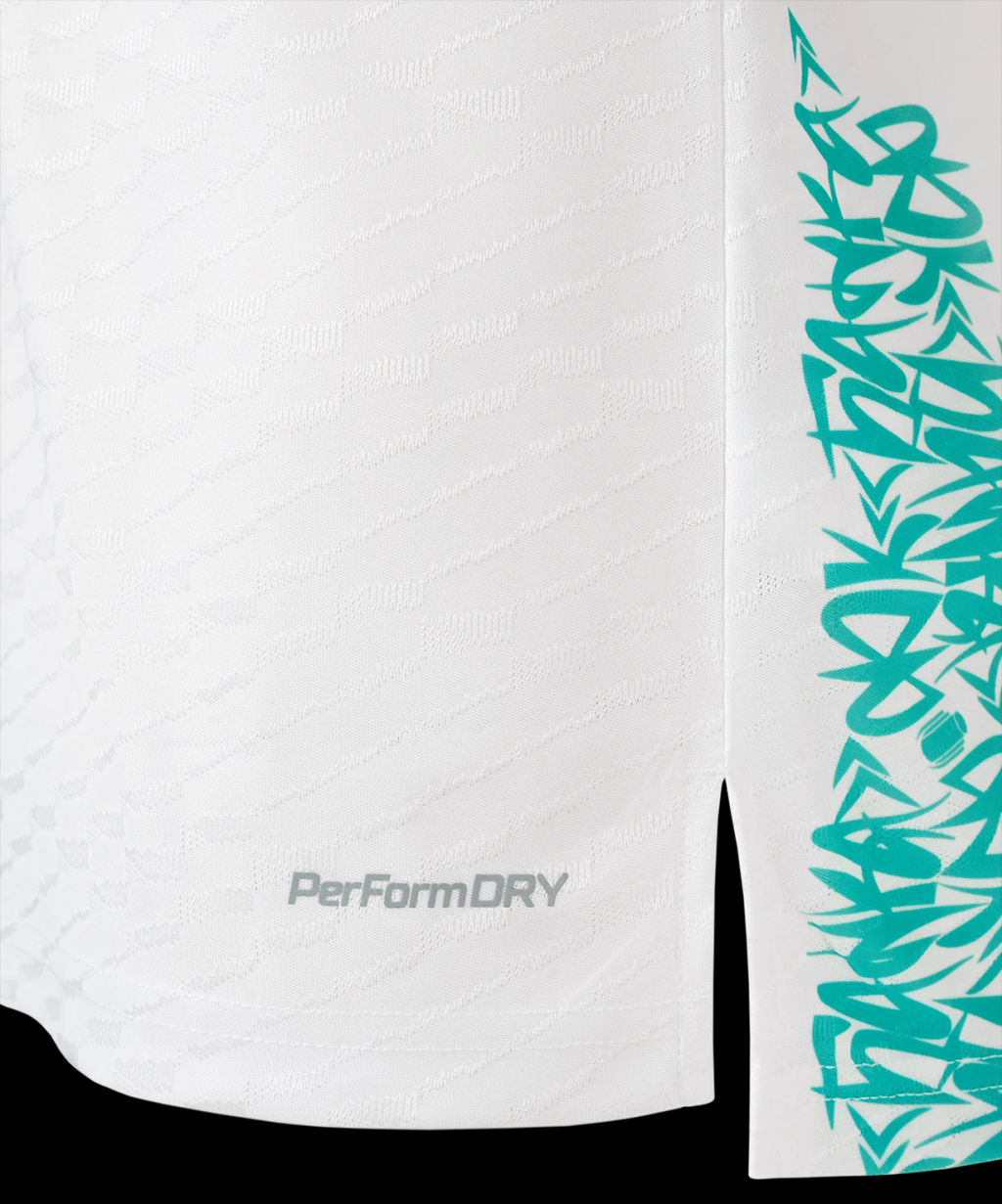 Футболка игровая Jogel AMKAL PerFormDRY Jersey, белый/бирюзовый  фото 7