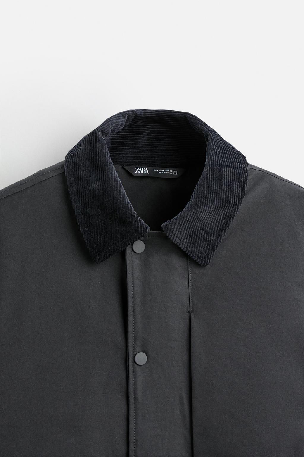 MATCHING COLLAR JACKET - Zara фото 9