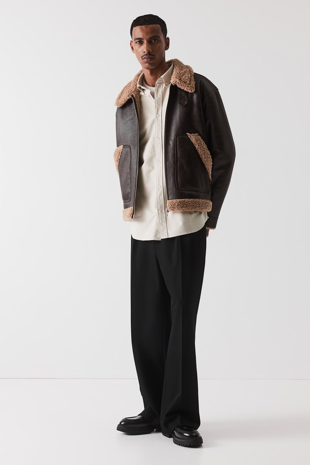 Regular Fit Oxford shirt - H&m фото 3