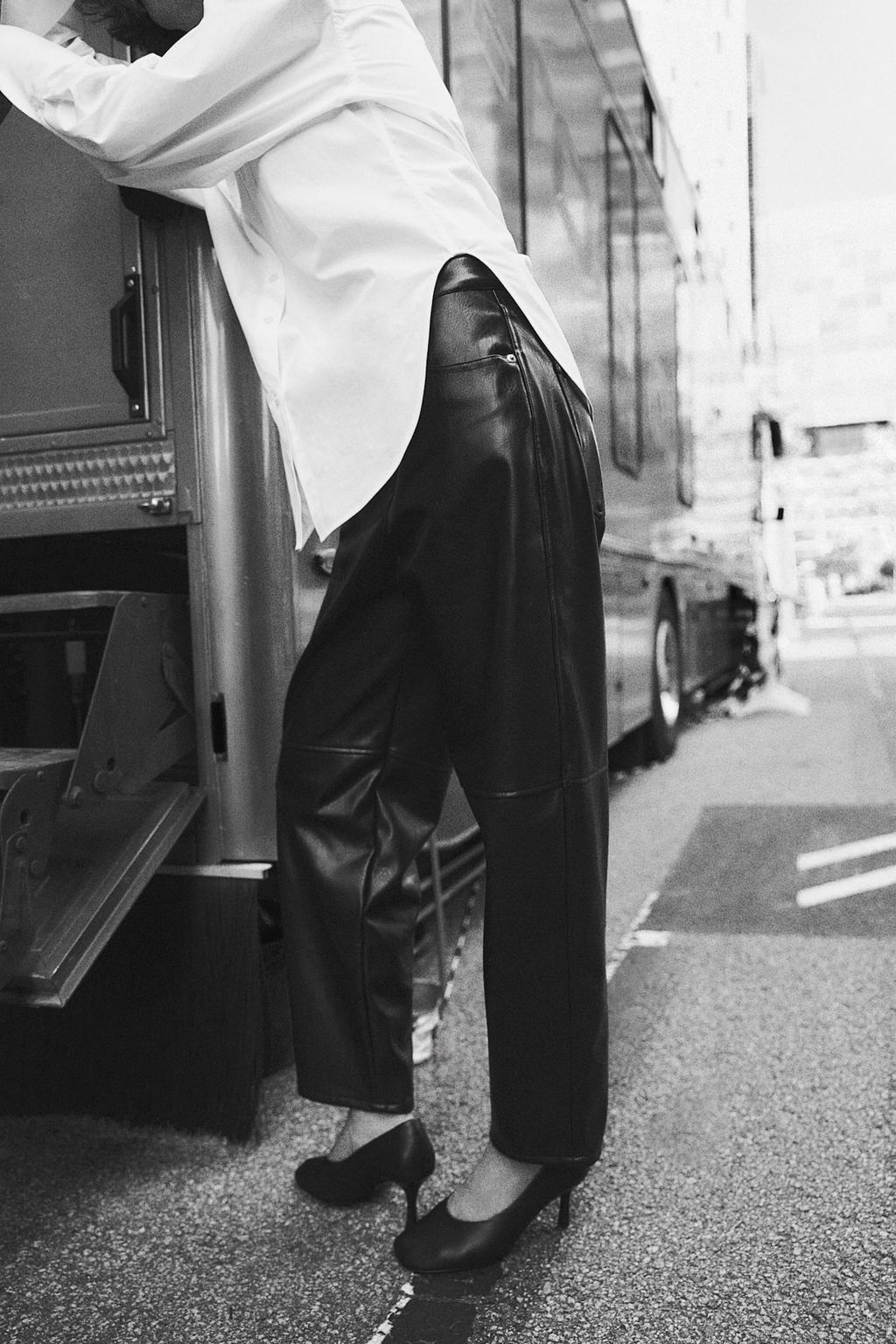 Camisa de corte holgado en algodon pima - H&m фото 5
