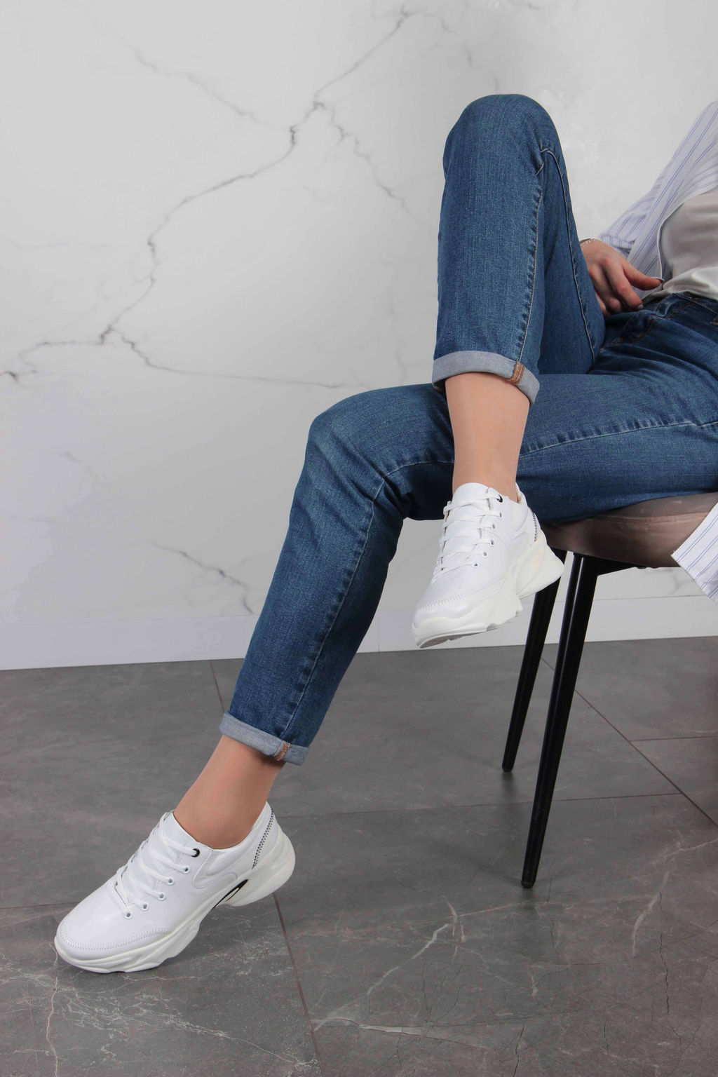 Кроссовки 137.188w.Белый