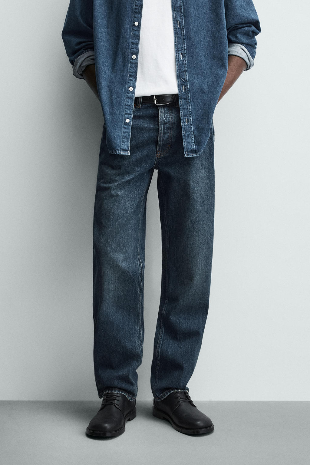 STRAIGHT-LEG JEANS - Zara фото 21