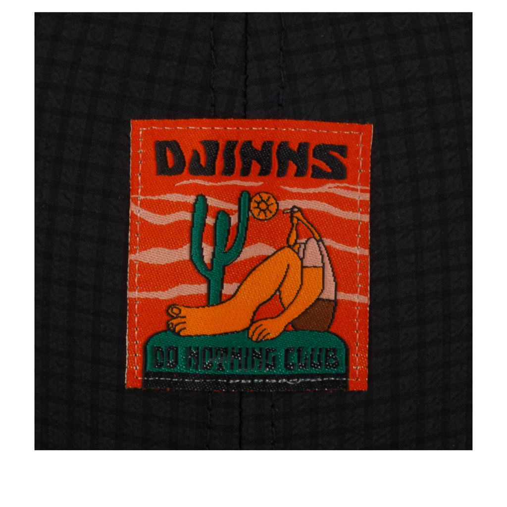 Бейсболка DJINNS арт. 6P TrueFit Resting Man (черный)