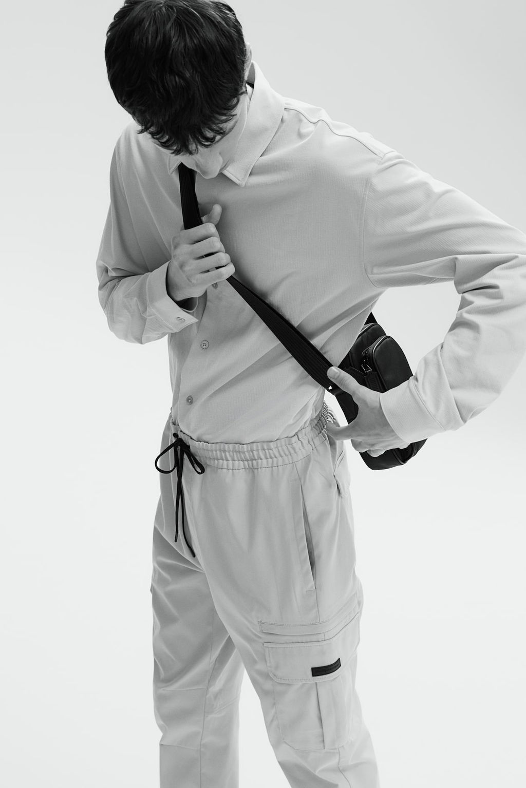 Pantalon cargo Slim Fit - H&m фото 5