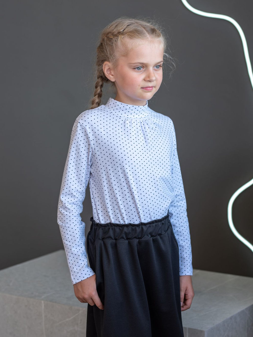 Свитер (водолазка) для девочки 61442 Lets go - Let's go фото 2