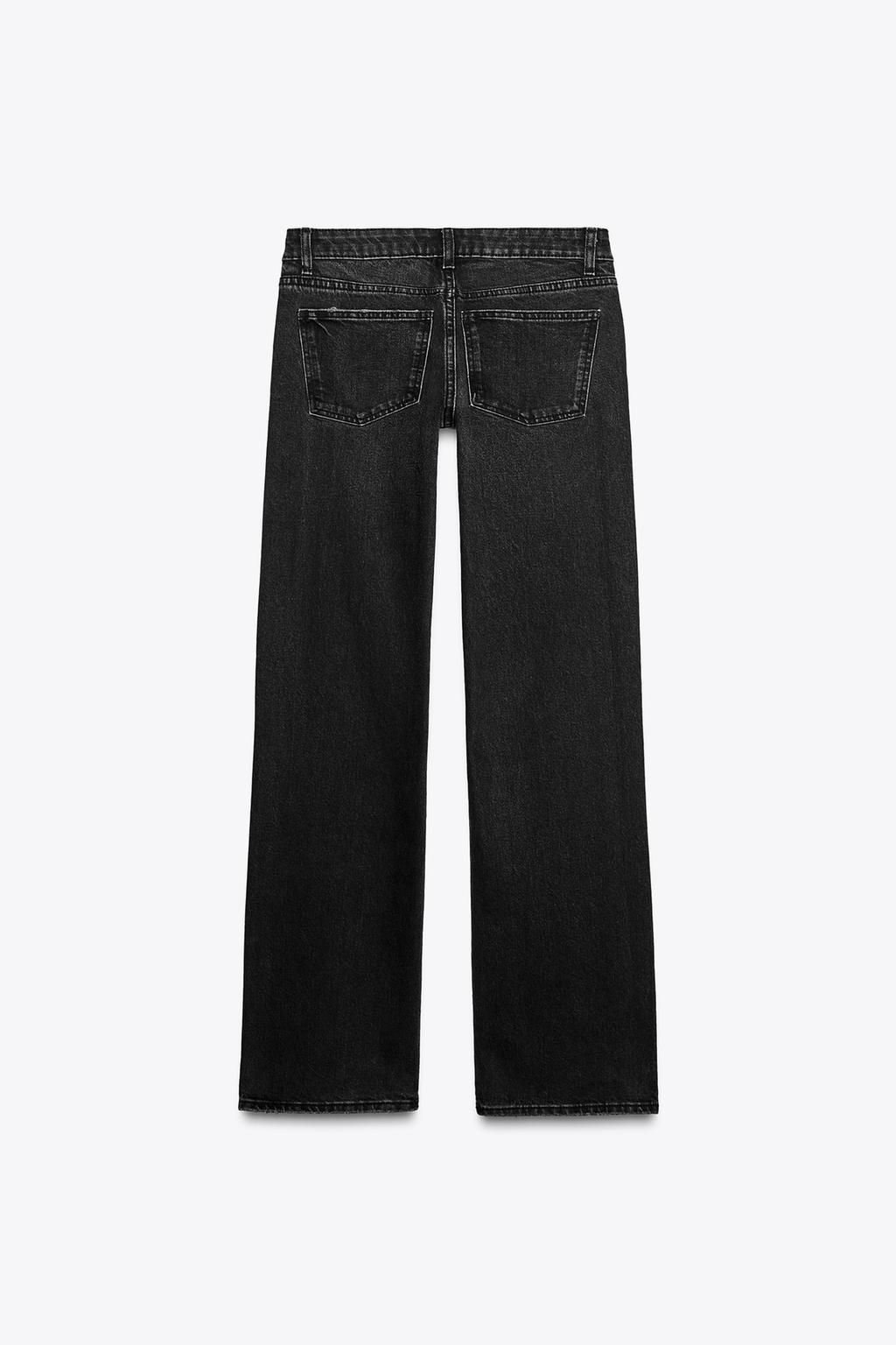 TRF WIDE-LEG LOW-RISE JEANS - Zara фото 20